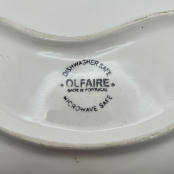 Nautilus Vanity Trinket Dish - Olfaire Blue Shell Bowl/Dish. Made in Portugal. - Picture 6 of 10